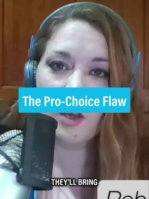 Rebekah Haynie discusses the flaw in pro-choice thinking on Ep. 19 of The DeBunked Files #prolife #prochoice #marchforlife #sanctityofhumanlifeday #reasonsforhope #debunked #christian #christianity