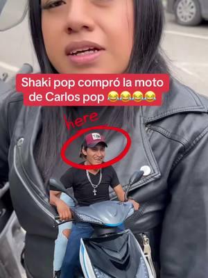 Shaki pop compró la moto de Carlos pop #carlospop #shakipop #humor #farrucopop 