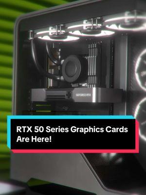 RTX 50 Series Graphics Cards Are Here! #foryou #techtok #pcgaming #gamingpc #pcbuild #nvidia #metapcs 