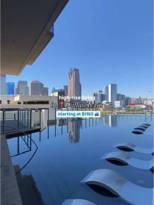 Come tour this high-rise with us near Deep Ellum with ✨STUNNING✨ finishes that we’re swooning over! 🤤 Live just 10 minutes from Uptown, Downtown, & Deep Ellum and snag up to 6 weeks free worth of savings on rent! 👀👇💸 Wait… you wanna live here? 👀💸 DM us or comment below to connect with an agent for info! 📲 —  PRICE BREAKDOWN: 💰 $1293 + 6 weeks free = $1165 effective 💰 $1481 + 6 weeks free = $1360 effective 💰 $1589 + 6 weeks free = $1460 effective 💰 $2166 + 6 weeks free = $1916 effective — *Must qualify 3x the market rate. — #apartmentlocating #apartmentsearch #smartcitylocating #apartmenthunt #dfwliving #dallasapartments #dallastx #dtx #liveindallas #deepellum #downtown 