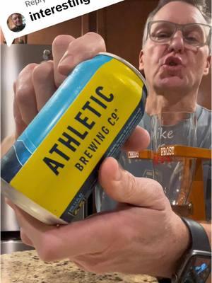 Replying to @Jim1993 Dry January Continues!! #mikevsbeer #tastetest #beerreview #dryjanuary #na #tasting #reaction @AthleticBrewing ATTN: @Food Network / @HISTORY / @Netflix - which of you want to turn my vision of a #breweriesofamerica series into reality? Check out my YouTube channel for samples of what we could do together!! 