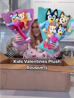 I’m unwell over these plush valentines bouquets from @Walmart for kids! ❤️ They can take the plushies out of the bouquet afterwards to play with. I mean.. what genius came up with this?! . Which one are you grabbing for your kid? - Bluey - Sonic - Lilo & Stitch - Star Wars - Marvel . #vday #vdaygift #kidsgift #kidsvalentines #walmartfinds #walmarthaul #kidstoys #kidsgiftideas #valentinesdaygift #valentinesdayforkids #valentinesdaygiftideas 