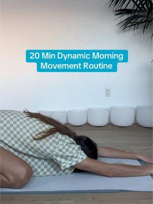 Try 10 reps/breaths for each exercise/pose to set yourself up for the day! #dynamicmovement 