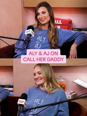 MY INNER CHILD IS SCREAMING 😭 @Aly and AJ are in the CHD Studios to give us the scoop on being a Disney teen, dating disasters and more 👀 #WEDNESDAY