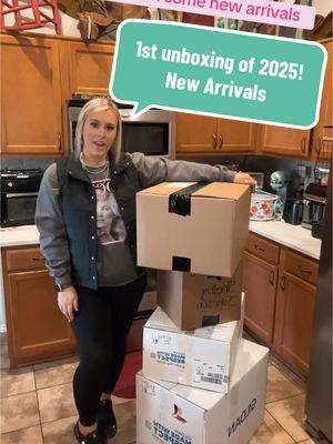 First unboxing of 2025🤪 #new#packages#unboxing#unbox#newarrivals#drop#2025#wholaesale#graphic#western#westernstyle#westernfashion#fashion#boutiqueowner#SmallBusiness#fyp#foryou#fypシ#viral#chitchat#newideas#girl#girls#woman#momtok#momlife#momsover30#blonde#rodeo#westernboutique 