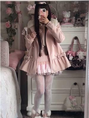 cozy pink 💕 #03 #fyp #asian #japanesefashion #jfashion #fashion #douyin #girly #hyperfeminine #OOTD #dolly #outfit #coquette #dollette #pinterest #shoujo #princesscore #pinkoutfit #lizlisa 