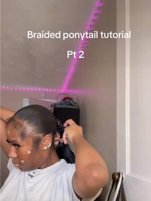 The braid came out the next day😅#braidedponytail #hairtok #ponytail #fyp 