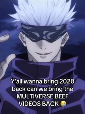 Ik y’all remember in 2024 the HH multiverse beef 😭 #gojo #gojousatoru #jjk #jujutsukaisen #jjkseason1 #jjkseason2 #fyp #xybca #viral