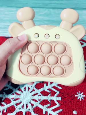 Quick Fast Push Game Console Electronic Pop It Game Light Up Pop It Pro Fast Push Puzzle Game Quick Push @Baby Giraffe #popitgame #popit #fastpushgame #kidslearning #toys #tiktokshopreview #fyp #kidsbelike 