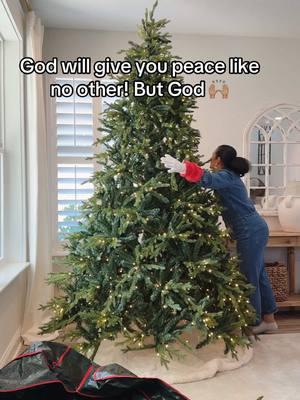 God will give you peace like no other!  Now that all of my Christmas has been put away I now have a blank canvas to work with.  #foryou #christiantiktok #butgod #godwillgiveyoupeace #christmascleanup #holidaycleanup #fyp  @stevenfurtick 