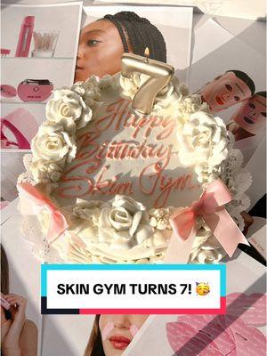 Skin Gym Turns 7 TODAY!! 🥳 Get excited because we’re celebrating our Birthday Month with Skin Gym Rewards! Enjoy Double Points on all your fave skincare must-haves from our Skin Gym Rewards Program!! 💝Sign up today (link in bio).  🎉🎂🪩 #skingym #brandbirthday #happybirthdaytous #skincaretools #fyp #brandanniversary