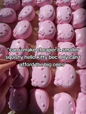 Here u go smaller squishy hello kitty #slowrisingsquishy #slowrisingsquishies #stickysquishy 