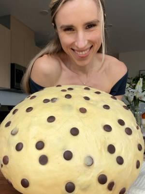 Panettone and hot chocolate? ☕️🤎 #pastry #panettone #dessert #sourdough #baking 