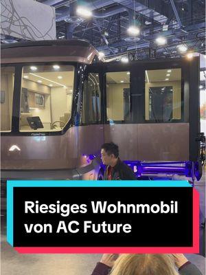 AC Future zeigt ein ausfahrbares Wohnmobil mit knapp 40qm Wohnfläche auf der CES 2025 in Las Vegas! #acfuture #wohnmobil #caravan #camping #ces2025 #technerds 