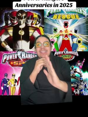 #greenscreen Power Rangers Anniversaries happening in 2025!  MMPR 2010 turns 15 SPD turns 20 Dino Charge turns 10 Lightspeed Rescue turns 25 MMPR the Movie turns 30!  #powerrangers #mightymorphinpowerrangers #mightymorphinpowerrangersthemovie #mmpr #megazords #powerrangersspd #powerrangerslightspeedrescue #dinocharge #fyp #nostalgia 