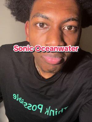 🔥 Sonic Powdered Bev #sonic #sonicoceanwater #water #waterpacket #flavoredwater #onthego #FoodTok 