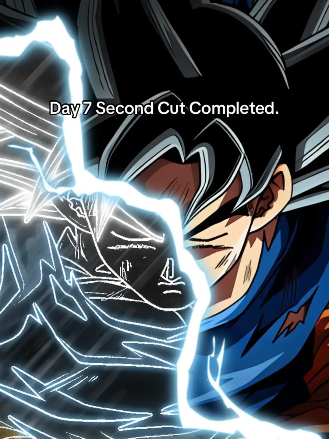 Day 7 Second Cut Completed✝️🧡💙 #weightloss #uigoku #weightcutting #caloriedeficit #him #nofap #coldshower #goodeats #trending #gokutraining #eyeso #motivation #jotheeyesogod #steezodribble #eyesocommunity #anime #dragonballz 