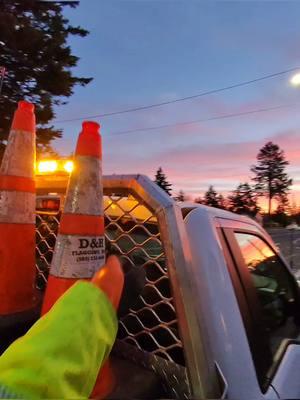 Working with PGE in Portland, Oregon! #bluecollar #work #trafficcontrol #flagger #conehoe #fyp #portland #oregon #pnw #westcoast #fyp 