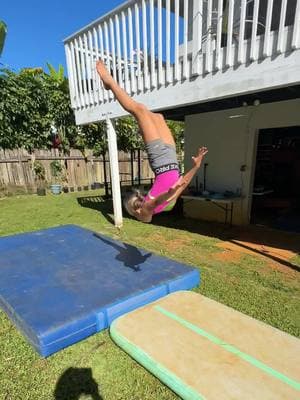 Back to Work. Front Handspring- Front Layout. #gymnastics #gymnast #L7 #front #layout #having #fun #working #skills #progressions #improving #fyp foryou #tiktoker 