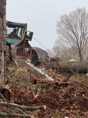 @skidderman240 #woodgrain #timberjack360 #winchwork #562markll #xcutchain #hoffmanboots #kleinhardhats #loggertok #loggerlife 