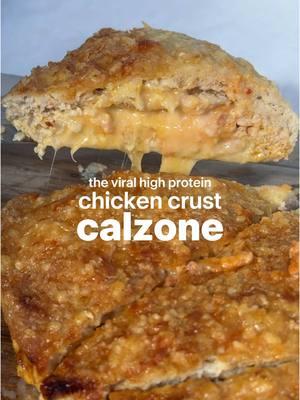 The Viral High Protein Chicken Crust Calzone People are loving creating a keto / high protein pizza crust from chicken. There’s even a restaurant in nyc that’s famous for their chicken pizza crust. I decided to try this trend but make it into a calzone shape. Listen, it’s not the same as the real thing but if you’re trying to eat a little healthier, this is a good option! #chickencrustpizza #calzon #protein #healthyrecipes #airfryer #chicken #fyp #asmr #mealprep #food 