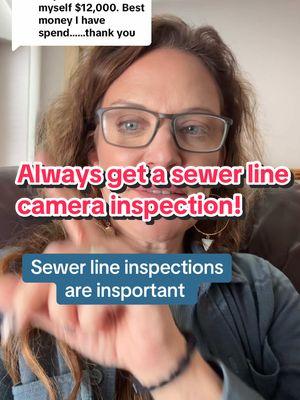 Replying to @Donna Reeves A $200 sewer camera inspection can save you from a $12,000 sewer line repair. 💸 Trust me—do the inspection! I spend my life begging buyers to add this to their list, and more often than not, when I have to push for it, we end up finding issues. Avoid the massive headache and cost down the road—check that sewer line! 🚨 #HomeBuyingTips #SewerInspection #RealEstateAdvice #ProtectYourInvestment #InspectionMatters #AvoidCostlyRepairs #alishacollins #realestatebestie #casperwyomingrealestate #casperwyoming 