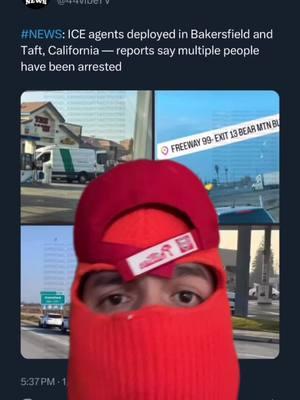 People are being told to stay in their homes in Bakersfield and Taft, California after reports of agents arresting people surfaced online. Many videos, posted by Kern County Activities, show these agents pulling up to Home Depot in Bakersfield. Know your rights. #kerncounty #bakersfieldcalifornia #mexicantiktok #chicanostyle #44vato 