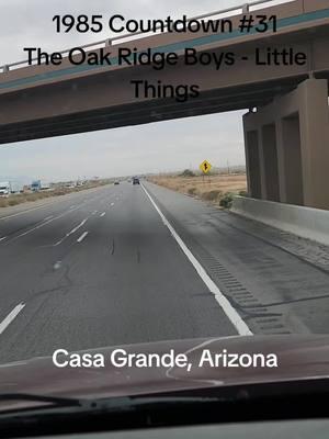 Top 100 Country songs of 1985 and views from my office #genx #cdtfamily #countdown #countrymusic #arizona #theoakridgeboys 