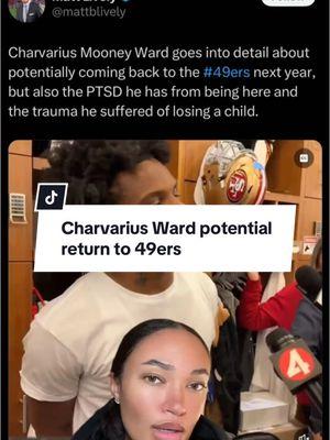 Hopefully he finds a place to heal and find peace. #charvariusward #49ers #freeagent #nfl 