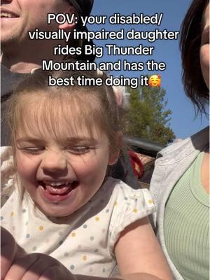 We will never let her disability hold her back from living her best life🤗 #disability #inclusion #disney #disneyland #cute #Love #sweet #wholesome #specialneeds #disabilityawareness #blind #cvi #opticnerveatrophy #corticalvisionimpairement #nonmobile #nonverbal #ataxia #apraxia #dyspraxia #hypotonia #globaldevelopmentaldelay #raredisease #neurodegenerative #genetic #disease #kif1a 