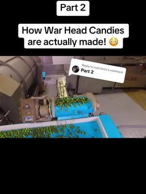 Replying to @russ buss How War Head Candies are actually made! Part 2 #warheads #warheadscandy #sourcandy #sourcandychallange 