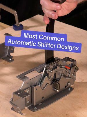 For transmission swaps or racing regulation adjustments, different shifters will benefit you in different ways. Here are the 3 most common automatic shifter designs #transmission #shifter #design #engine #automatictransmission 