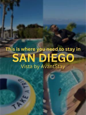 This is where you need to stay on your next trip to San Diego. The ultimate place to stay in San Diego, Vista by AvantStay.  A vacation rental that checks all the boxes: breathtaking Pacific Ocean views, a private pool and spa, and luxurious spaces perfect for groups or families. 🌊☀️ Wake up to stunning coastal sunrises, lounge by the pool with a drink in hand, and enjoy easy access to San Diego's top attractions, from La Jolla Cove to the vibrant Gaslamp Quarter. Whether you're planning a weekend getaway or an extended stay, this property feels like your own private oasis. Save this for your next trip—you won't find a more unforgettable stay in San Diego! #visitcalifornia #visitsandiego #sandiego #sandiegolife #lajollasandiego #lajollacove #thingstodoinsandiego 