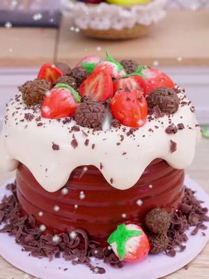 Chocolate strawberry cake #miniature #minicooking #minibakery #foryou #minicake #fyp #cutecake #tinycake #cakedecorating #decoratingideas #asmr #DIY #yummycake #LearnOnTikTok #viral #food #cooking #trending #relax #minifood #satisfying #satisfyingvideo #cake #caketiktok #cakedecor 