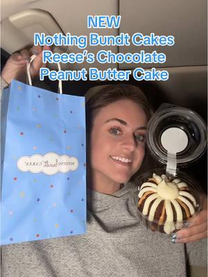 NEW Nothing Bundt Cakes Reese’s Chocolate Peanut Butter Cake 🤎🥜🧈 #nothingbundtcake #nothingbundtcakesreview #nothingbundtcakereview #nothingbundtcakes #reeses #reesescake #dessert #dessertreview #newfood #Foodie #foodreview 