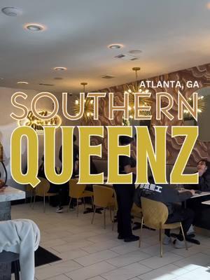 @southernqueenzatl 📍Atlanta, Ga  Atlanta, if there’s one thing I’ll always stand by, it’s a consistent spot—and Southern Queenz delivers every time! Whether it’s their Polar Expresso, Frozen Rainbow Flight (mimosas), or Spiked Egg Nog to sip on, or the Chicken & Oreo French Toast, Turkey Necks over mashed with cabbage and yams, or the Queens Platter and Ghetto Nachos to dig into—everything is a vibe.  Brunch all day Happy Hour Wednesdays & Thursdays $5 martinis & margaritas, $8 frozen mimosas, $30 hookah? Count me in! 🍹✨ Oh, and the tea? 🫖 They’ve got another location on the way AND their sister spot, Kirkwood Kravingz, is already open. 👀 Pull up and let me know what your favorites are! 🥂 #SouthernQueenz #AtlantaEats #BrunchVibes #HappyHourATL #SupportLocal #FoodieAdventures #BrunchAllDay #ATLHookah #GoodEats #SouthernFoodDoneRight  • • • #bottomlessbrunchatl #brunch #atlanta #atl #bottomlessbrunch #bottomless #atlfoodie #atlfood #atlfoodies #atlfoodblogger #yummy #tasty #blackowned #hungry #foodporn #Foodie #foodinatlanta #foodiesofinstagram #foodblogger 