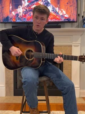 Sittin here gettin hot by the fire #countrymusic #keithwhitley #carsonpeters #cover 