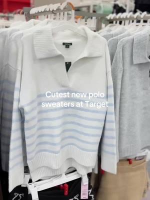 Loving these new polo sweaters by Wild Fable. Perfect transition sweater to spring! #targetfinds #targetstyle #springfashion #targetrun #targethaul #wildfablebytarget 