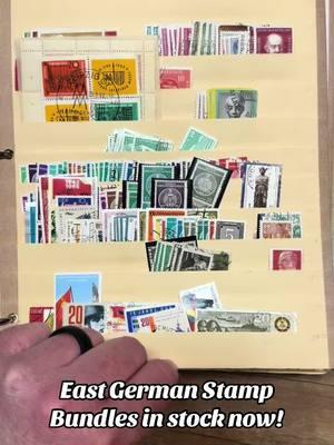 Head over to www.libertyquartermaster.com now! #coldwar #eastgermany #stamp #collector #collection #viral #trending #fyp 