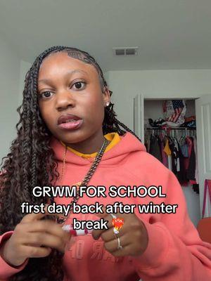 GRWM FOR SCHOOL : first day after winter break !! ❤️‍🔥 #fpryoupage #haveablessedday #foryoupage #jesuslovesyou #💓 #fpryoupage #fpryoupage 