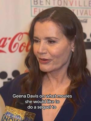 Geena Davis is ready for her sequels!  #fyp #geenadavis #aleagueoftheirown #thelmaandlouise #movies 