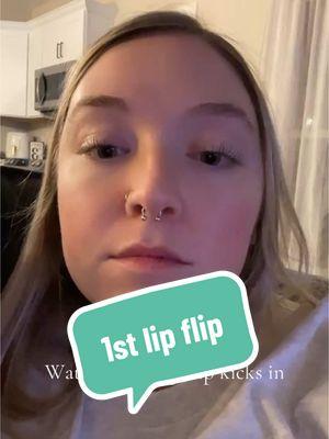 1st lip flip 🫶🏼 by day 3-4 I could definitely feel it kicking in  #lipflipresults #lipflip #aestheticss #fypシ #fypシ゚viral #fyp #foryoupage #foryou 