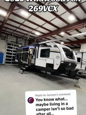 Replying to @Jazmyn I personally wouldn’t mind living in this one here! This 2025 Wildwood FSX is equipped with washer/dryer hookup, as well as many other at-home luxuries! #rv #camper #camping #travel #rvlife #van #vanlife 