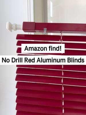 🥰 No-Drill Aluminum Blinds - The perfect blend of durability and convenience! ✨ Aluminum design provides a touch of sophistication while resisting harsh sunlight. No-drill quick installation is ideal for renters and homeowners, leaving no marks and preserving walls. Instantly elevate the ambiance of your room while protecting it from the sun! Click the link in bio🔗 to learn more. #homedecor #interiordesign #homestyling #aluminumblinds #sunresistant #nodrill #NoDrillBlinds #HomeUpgrade #moderndecor #homediy #windowtreatments #amazonhomefinds #apartmentdiy #livingroomstyle #blinds 