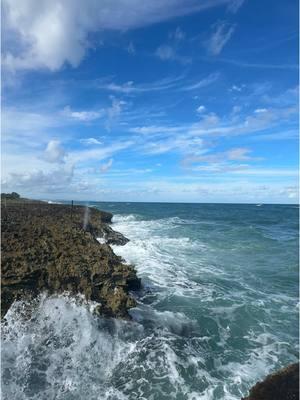 An amazing view at Bucanero Villas Air BNB in Luperón, Puerto Plata, Dominican Republic #oceanview #waves #coast #puertoplata #dominicanrepublic 