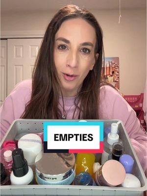 Lots of empties to go over - I have a literal Sephora in my house and yes I still finish lots of makeup & skincare products.  Finished lots of eye patches, eye creams, toners.  #skincareempties #makeupempties #emptiesreview #skincarewithabby #eyecreamfordarkcircle #undereyebags 