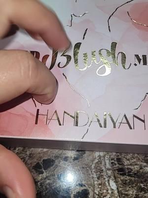 set de 5 diferentes rubores  me mega encanto el rosa con brillo🥰🥰🥰🥰 #comprasconjoana #handaiyan #handaiyanblush #rubores 