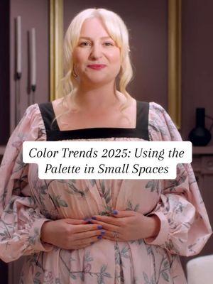 Whether you’re painting a powder room, home office, or a guest bedroom, Color Expert Molly is here to tell you how she uses the hues from the #ColorTrends2025 palette to bring style and sophistication to small spaces—including how using a monochromatic color scheme can make a small room feel larger by giving the illusion of a loftier space. Watch and save to reference for your next project! #BenjaminMoore #PaintColors #PaintTok #InteriorDesign #Home 