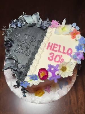 entering a new decade and cannot wait for what it’ll bring 💓🌸✨ #happybirthday #30thbirthday #thirtyandthriving #birthdaycake #hello30s 