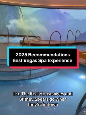 I just wrapped up an entire year of seeing shows, dining in the best and worst restaurants, staying in the dirtiest and cleanest hotels in Las Vegas. Here are recommendations for your 2025 travel itinerary. The best and most luxurious spa in Las Vegas is Awana at Resorts World. Known for their “Fountain of Youth” pass, this is where celebrities like Britney Spears & Real Housewives go to relax & recharge. Ideal for couples, solo visitors, groups & even locals, over half this spa is co-ed space to be enjoyed by all. From vitality pools & the European sauna, to the foot massage lounge and plunge pools, Awana offers the most amenities of any facility in Vegas. Add a spa day to your list of things to do in Vegas. #hiddengems #vegas #lasvegas #vegasstarfish #vegasspa #spaday #vegasvacation #thingstodoinvegas #vegaslocal #vegashoneymoon #vegasfun #wheretogoinvegas #vegasluxury #vegashiddengem #vegasgirlsnightout #resortsworldlasvegas #whattodoinvegas #vegaslocals #vegasbacheloretteparty #vegasgems #bestofvegas  #vegasexperience  